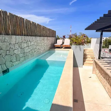 Luxury Apartamento En Centro De Tulum